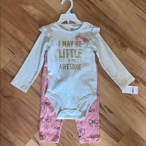 Carter’s 24 Month Glitter Script Girls Set New